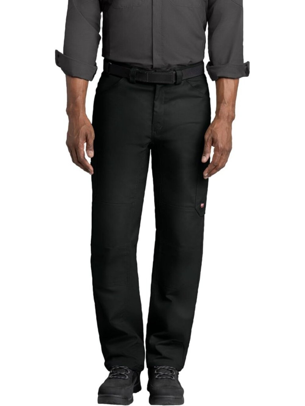 Men's Performance Work Pants - Double Knee, Regular Fit, Scratch-Resistant